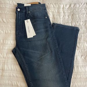 Brand New With Tags Men’s Calvin Klein Dark Wash Slim Straight Jeans